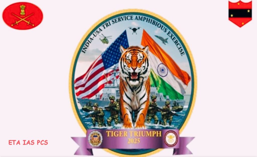 "Tiger Triumph: A Joint India-US Tri-Service Military Exercise"